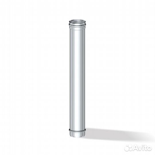 Дымоходная труба Ф 130 L1,00м (430/0,5) (4) 12р/4