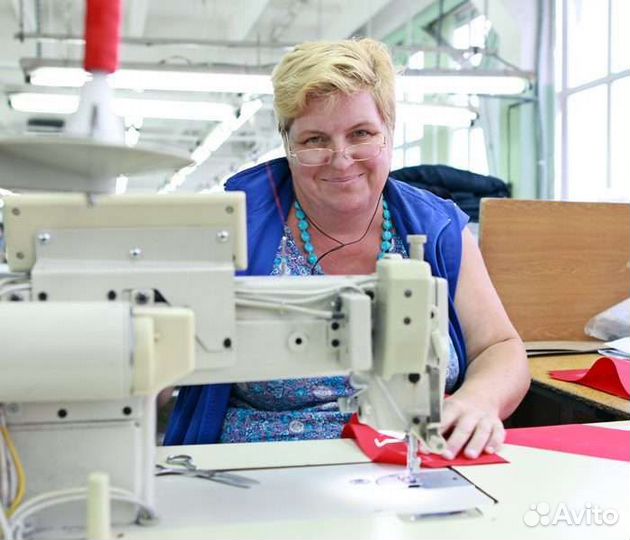 Работа, швея в штат, оклад, Люберцы