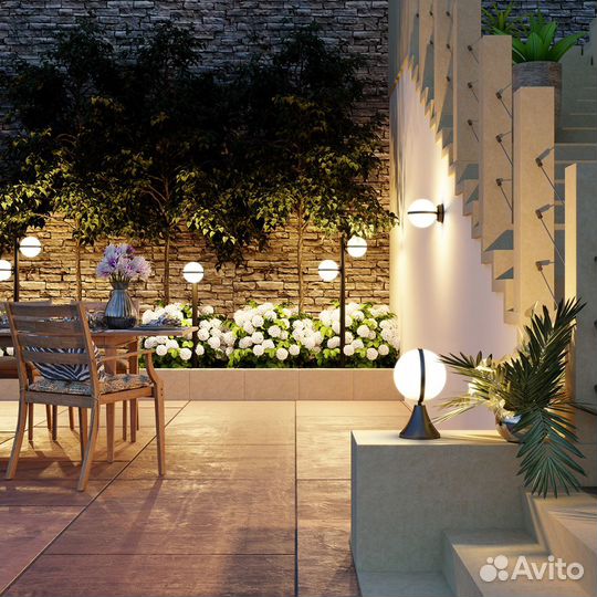 Уличный настенный светильник Odeon Light Lomeo 483