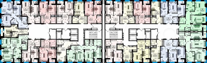 3-к. квартира, 69,6 м², 21/24 эт.