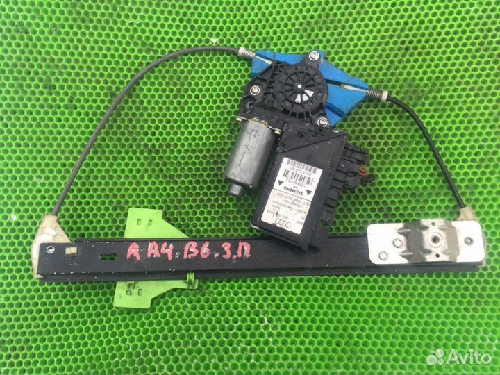 Стеклоподъемник задний правый Audi A4 B6 2000-2005