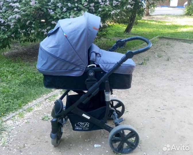 Коляска 2 в 1 бу