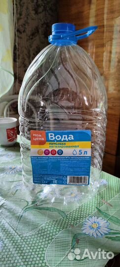 Бутыль 19 литров без ручки