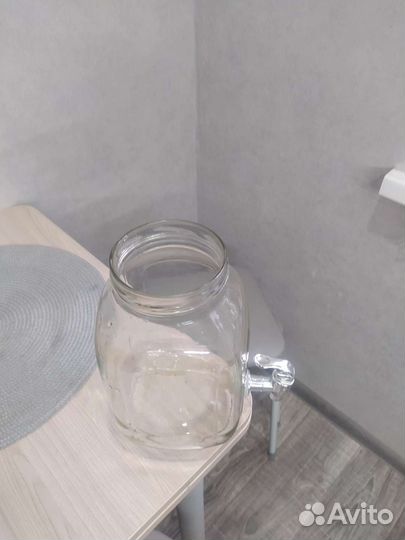 Банка с краном(лимонадница)