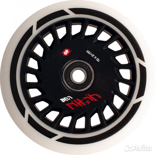 Колесо skip SBN белый-черный Vor3