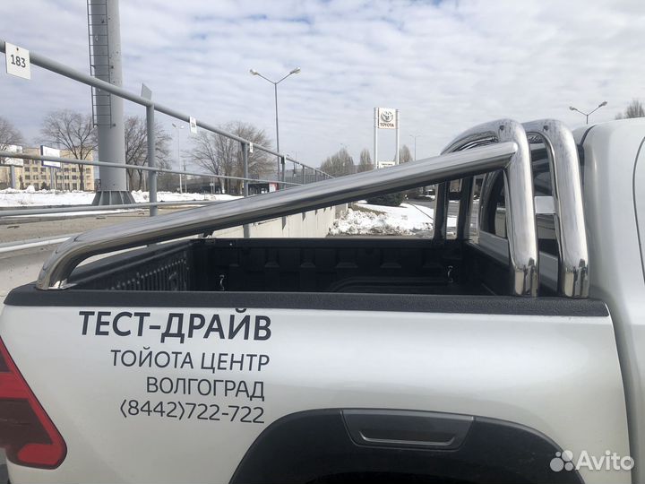 Защитные дуги кузова Toyota Hilux Exc Black 18 дв