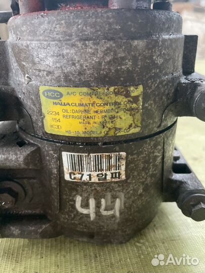 Компрессор кондиционера Hyundai elantra