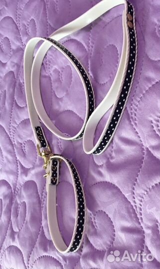 Ошейник с поводком