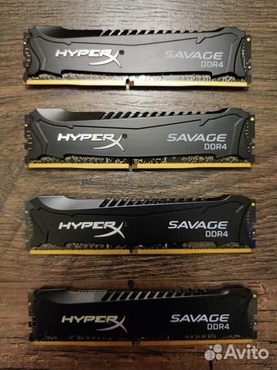 Оперативная память Kingston HyperX Savage 32 гб