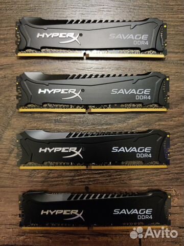 Оперативная память Kingston HyperX Savage 32 гб