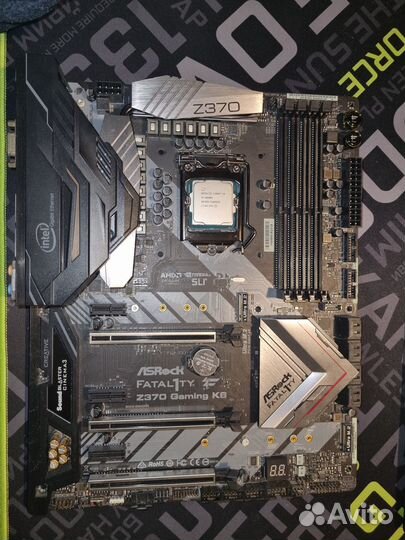 I5 8600k + Asrock Fatal1ty Z370 Gaming K6