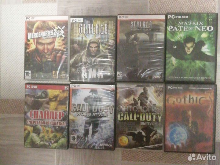 Компьютерные игры диски для dvd,Windows,под винду