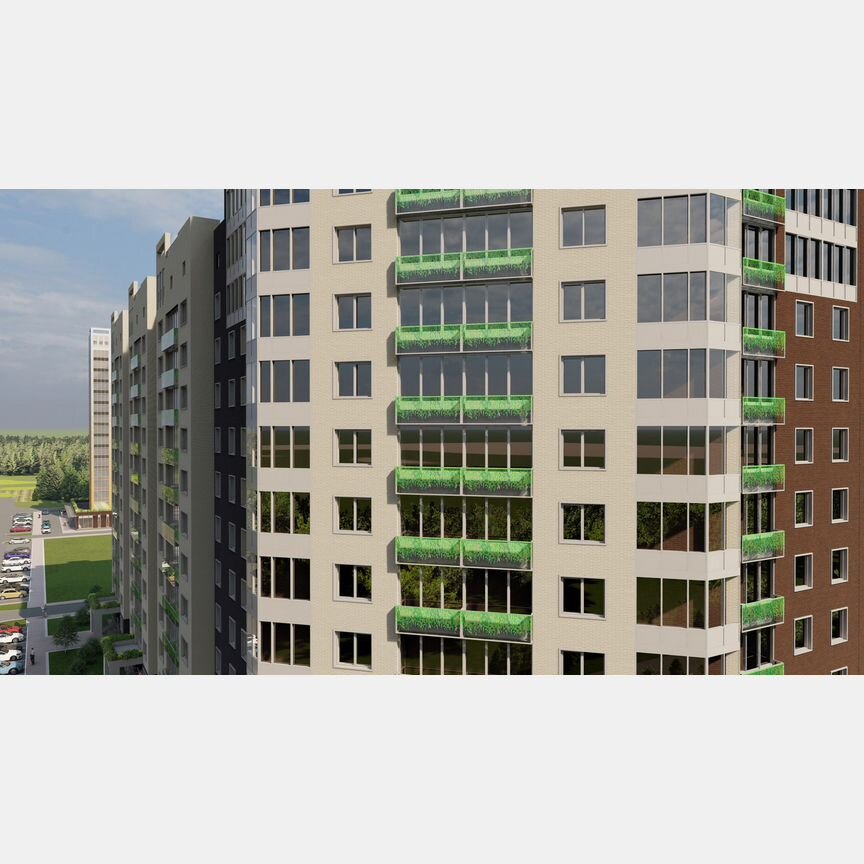 3-к. квартира, 121,5 м², 3/14 эт.