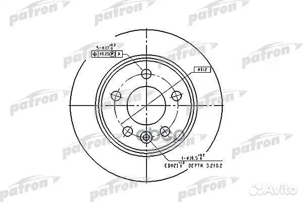 Диск тормозной задн ford: galaxy 95, seat: ALH