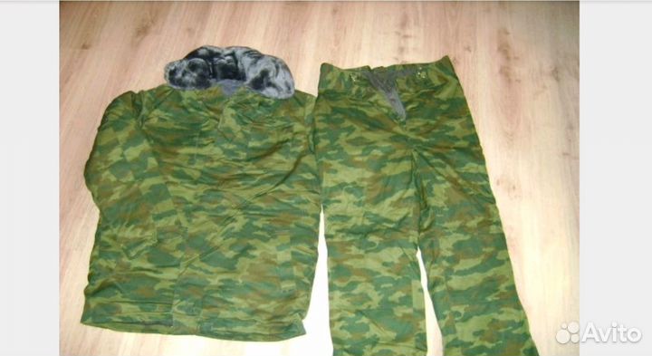 Комплект зимней формы расцветки флора-новый