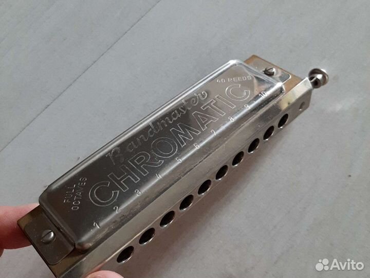 Немецкая губная гармошка chromatic Bandmaster