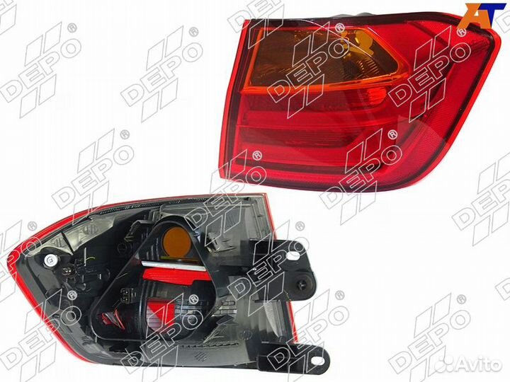 Фонарь задний BMW 3-series F30 12-16 RH 4D LED 444