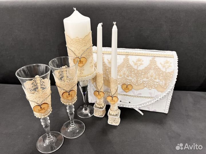 Свадебные аксессуары набор