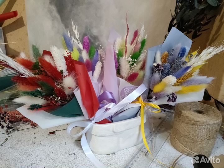 Яркий букет комплимент