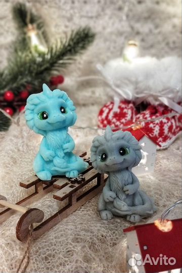 Мыло ручной работы дракончик