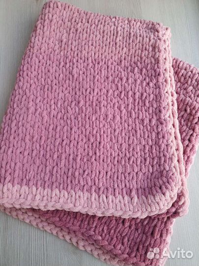 Плед из alize puffy