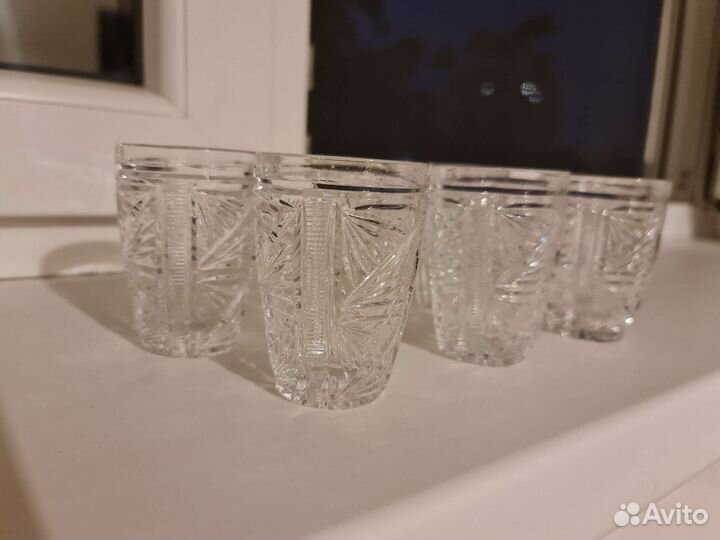 Рюмки хрустальные СССР