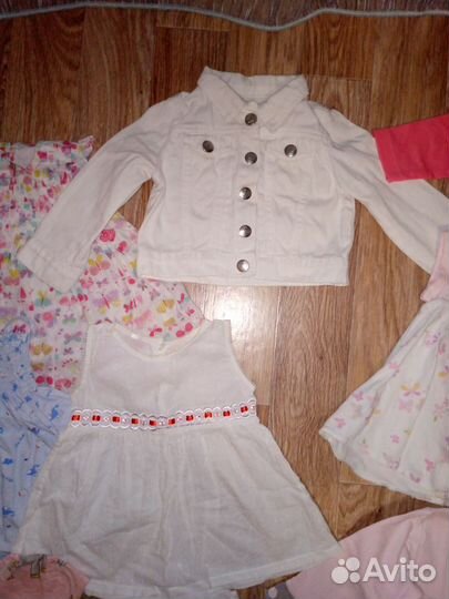 Пакет вещей на девочку 80