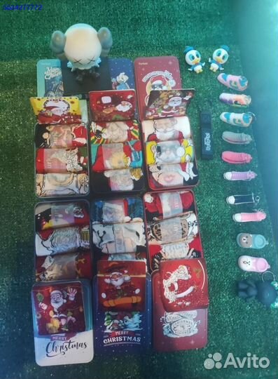 Носки новогодние в коробках