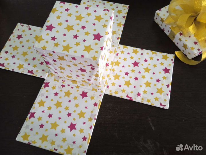 Коробка подарочная, раскладная