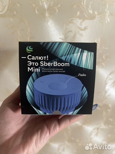 Умная колонка sberBoom mini