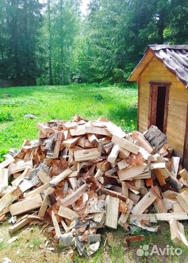 Дрова колотые Осина