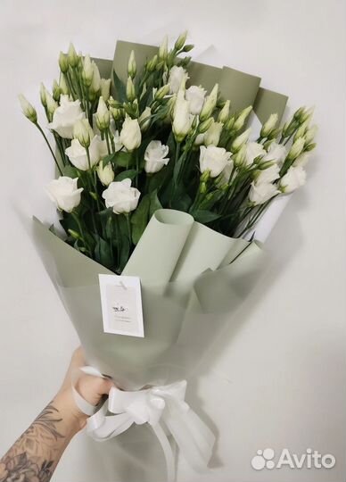 Букет из Эустомы