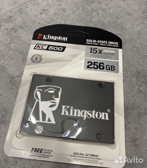 Ssd (ссд) диск 256 гб / новый