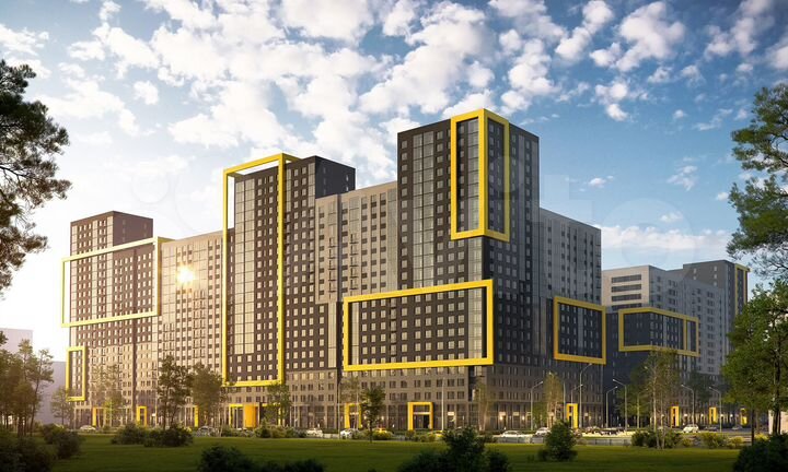 2-к. квартира, 54,1 м², 9/24 эт.