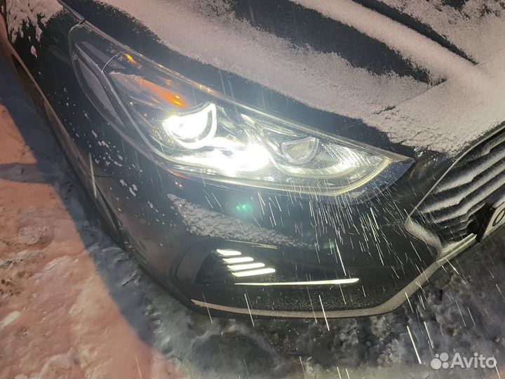 Фара передняя левая хендай соната lf