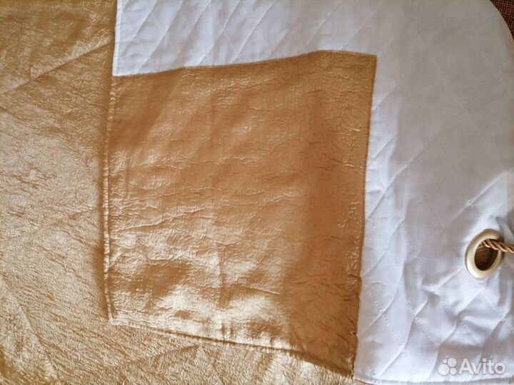 Покрывало, накидки (подушки), шторы