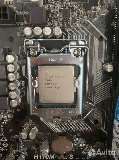 Процессор Intel Celeron G3900