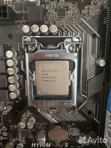 Процессор Intel Celeron G3900