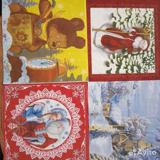 Салфетки для декупажа наборы