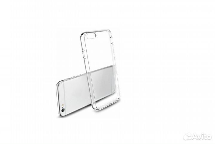 Прозрачный силиконовый чехол для iPhone 6-11 про