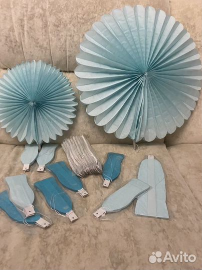 Шары бумажные, новые