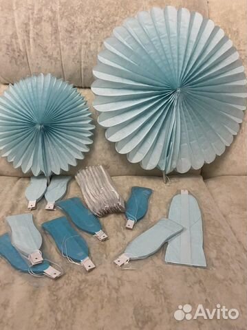 Шары бумажные, новые