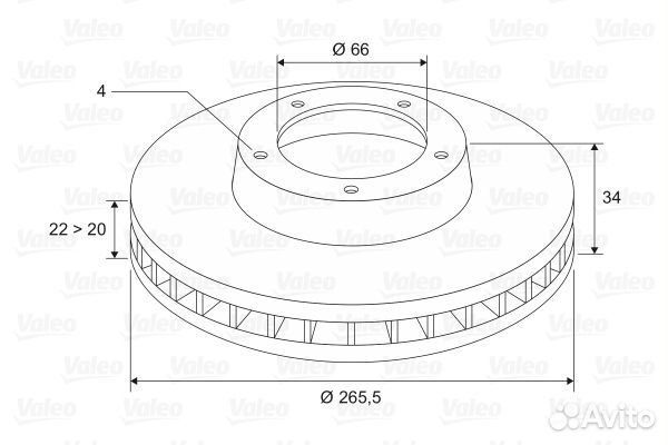 Диск тормозной