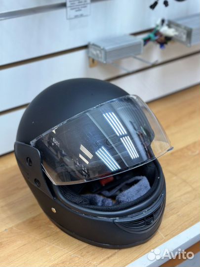 Шлем мото закрытый на электровелосипед