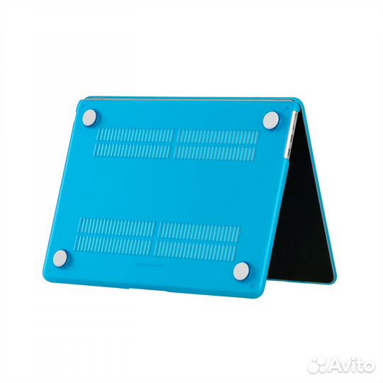 Чехол для MacBook Air 13 2011-2017 матовый голубой