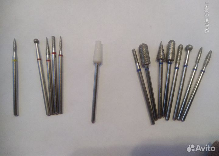 Фрезы для маникюрного аппарата бормашины педикюра