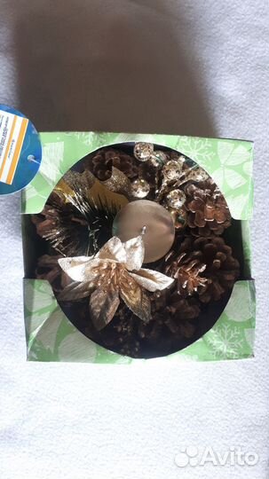 Новогодний подсвечник