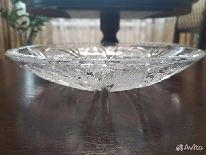 Большие хрустальные вазы Чехословакия, СССР