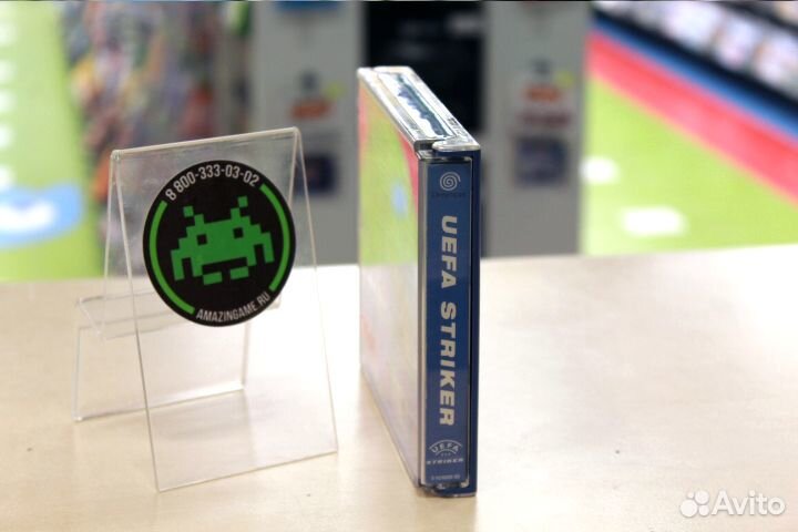 Uefa Striker, б/у, английский (sega Dreamcast)