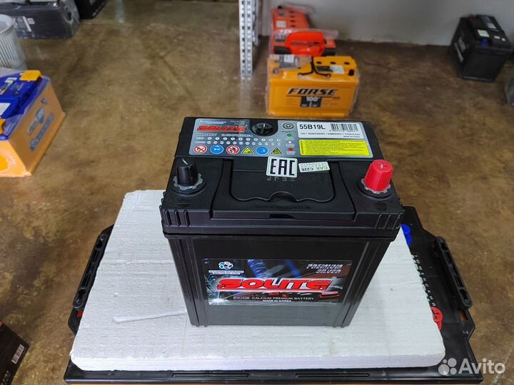 Аккумулятор Solite Silver 50 Ач 410 А обр